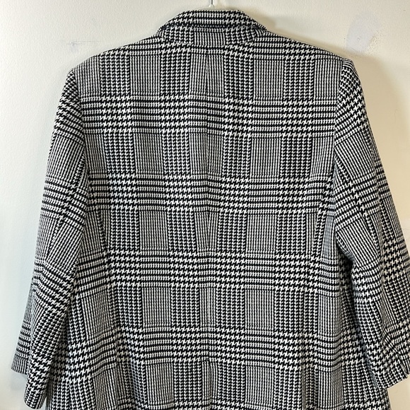 Lauren Ralph Lauren Women’s Houndstooth Heritage Print Blazer Jacket Sz 14w - Picture 5 of 14